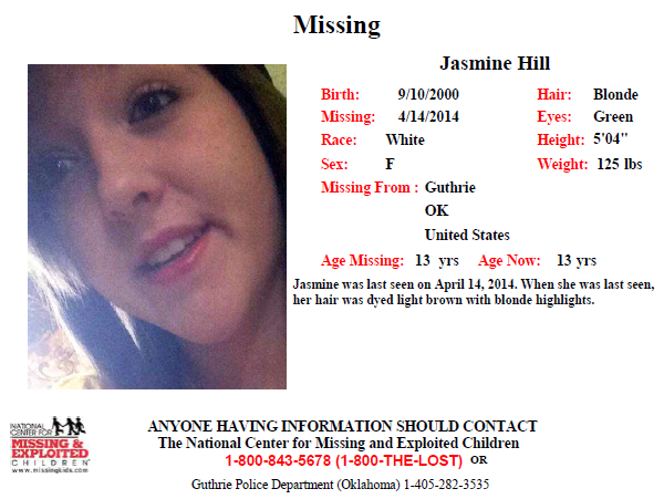 <b>Jasmine Hill</b> Missing - jasmine-hill-missing