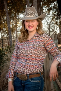 Tori Clay, an Oklahoma State University freshman from Perkins was recently named as the 2015 Queen of Guthrie’s 89er Days Celebration. Photo courtesy of Jarrett George