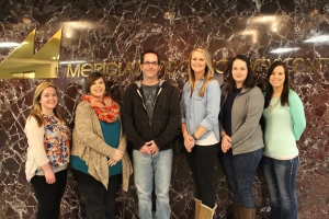 Students from Meridian Technology Center recently received the Otha Grimes Memorial Scholarship from the Oklahoma Department of Career and Technology Education. From left to right are Alexis Carrier-Clark, Carmen Davis, Justin Boyd, Holly Boyer, Carli Ferguson and Kaylee Jackson. 
